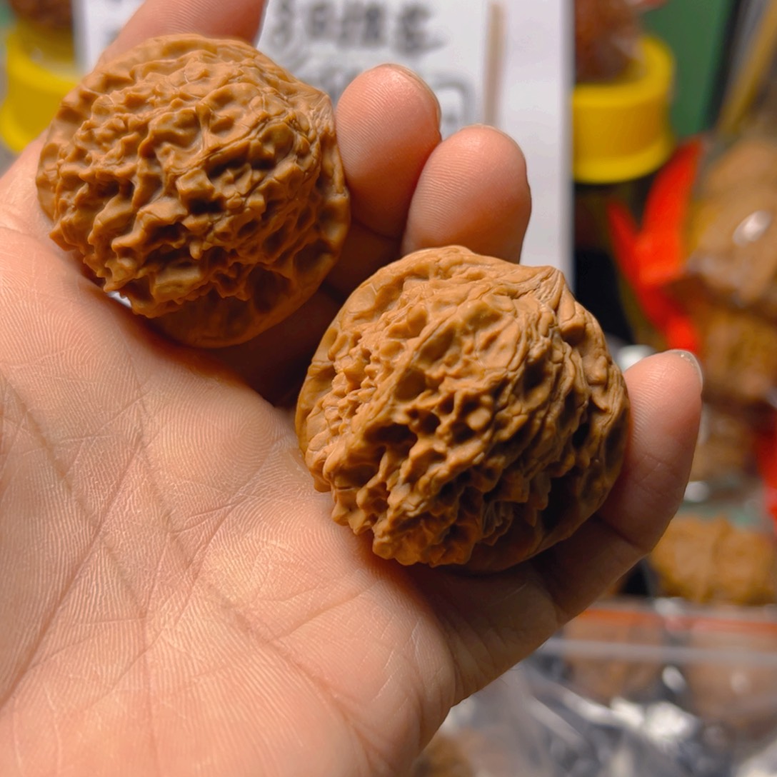 把件文玩核桃和尚头40