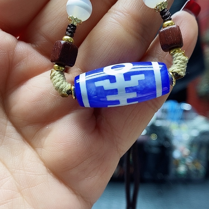 玛瑙/玉髓颈饰合金