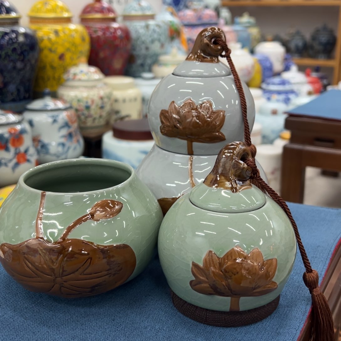 高端款家用茶叶罐