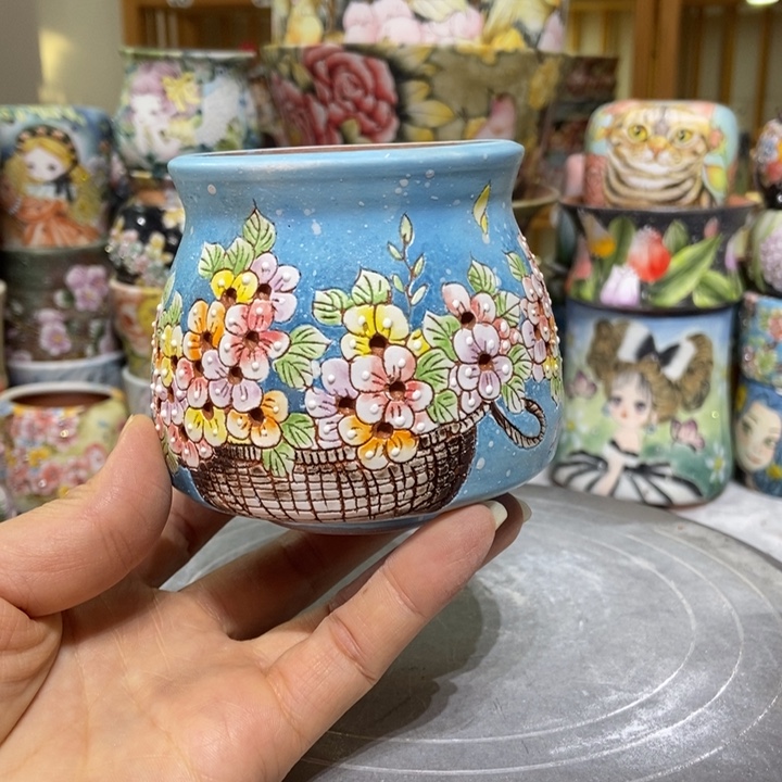 景德镇艺术手绘作品