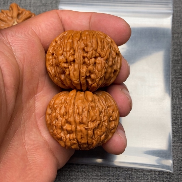 把件文玩核桃꧁****꧂四座楼棍上开花