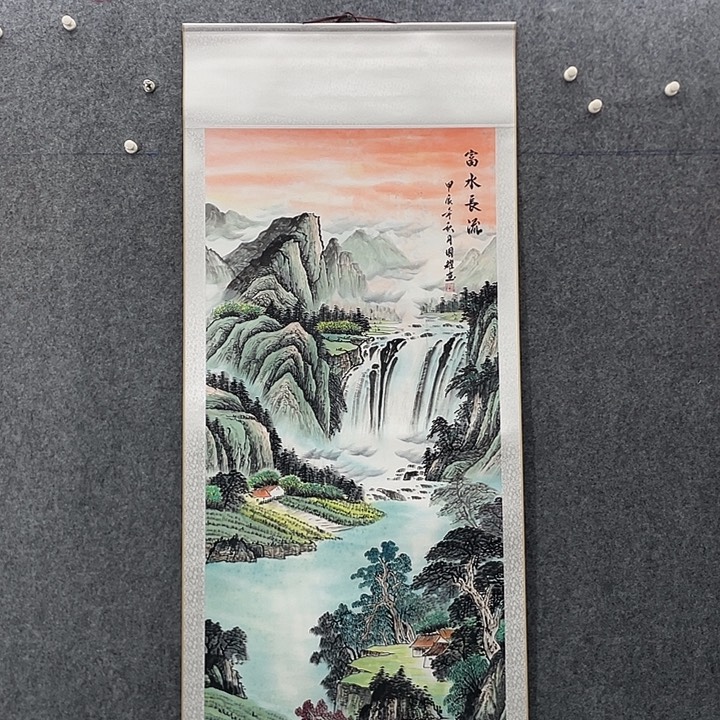 国画国画作品入选46