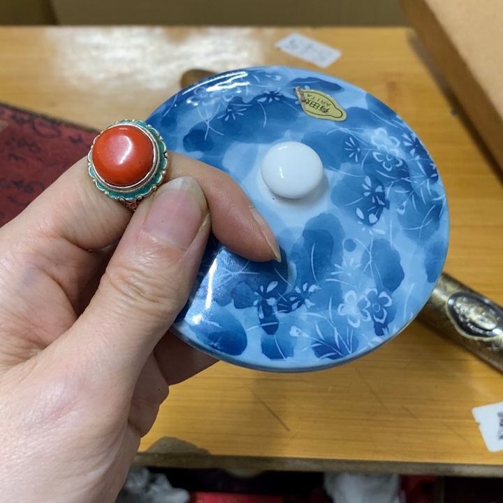 摆件中古工艺品一件