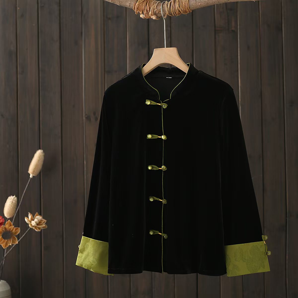 新中式外套女时尚显瘦秋季新款百搭洋气复古国风宽松长袖