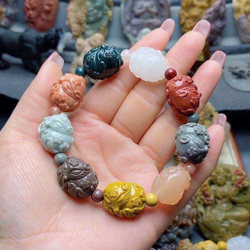 【闪购商品】定制石英质玉吊坠未镶嵌