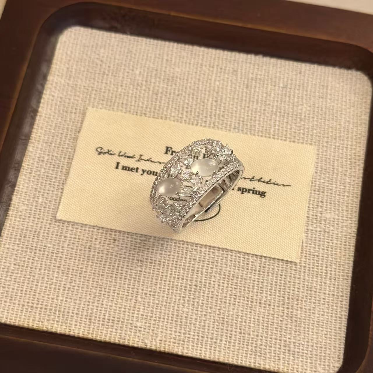 铜合金戒指 佳佳（BL7）开口戒指