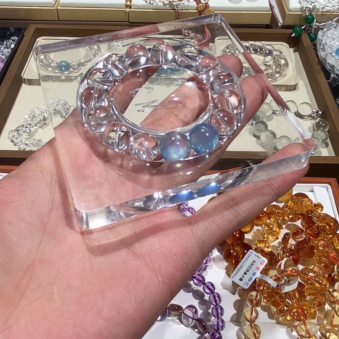 水晶手链未镶嵌定制