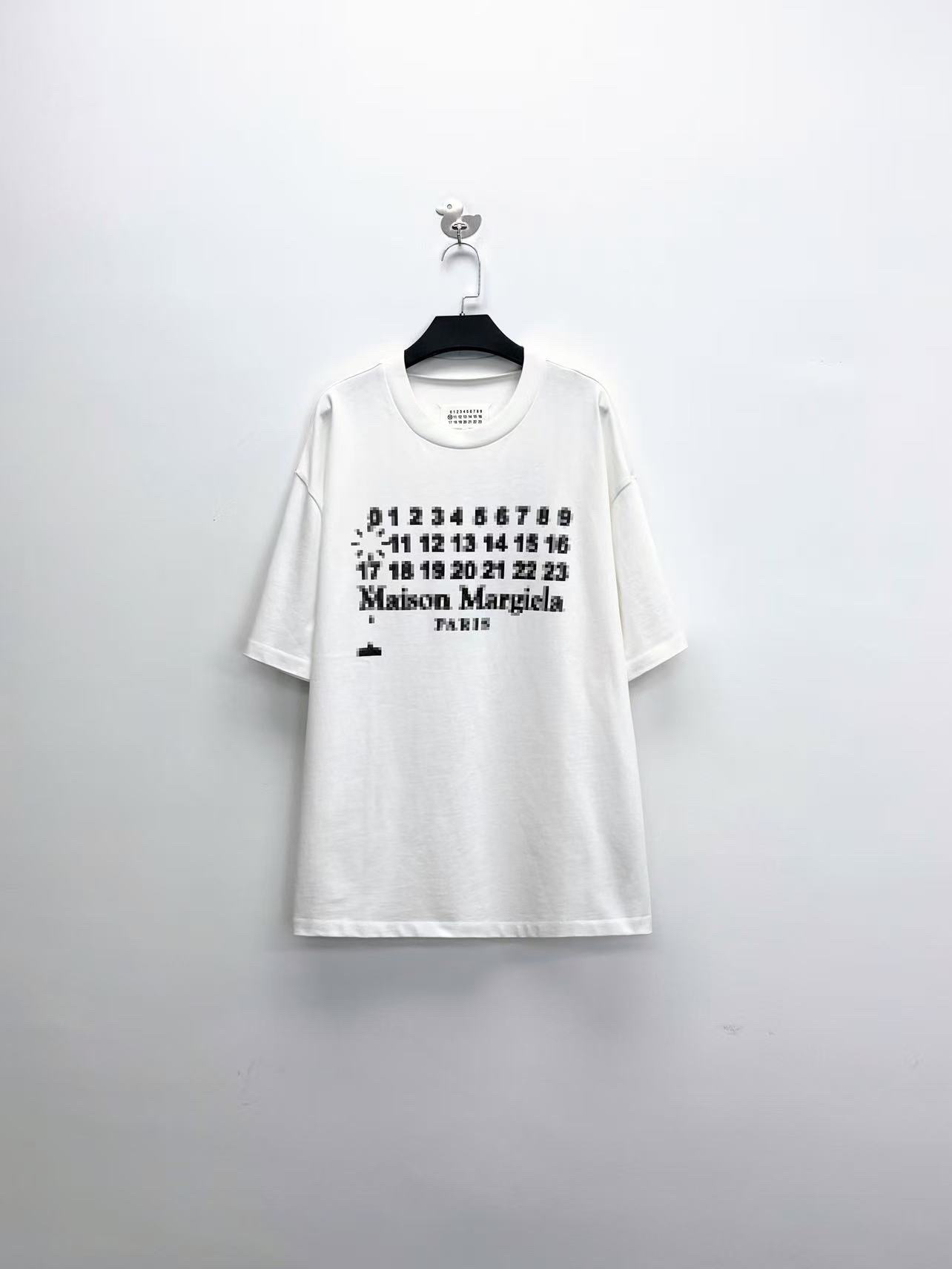 99新 Maison Margiela/梅森马吉拉 葡萄籽奢潮/马赛克短袖/42码