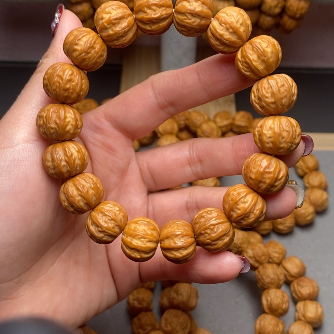 猴头核桃手串15-16mm京八楞