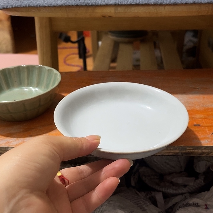 素****计一个甜白的小盘子