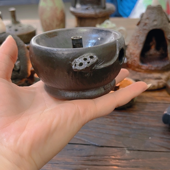 阳***e陶小福泥陶艺茶几风