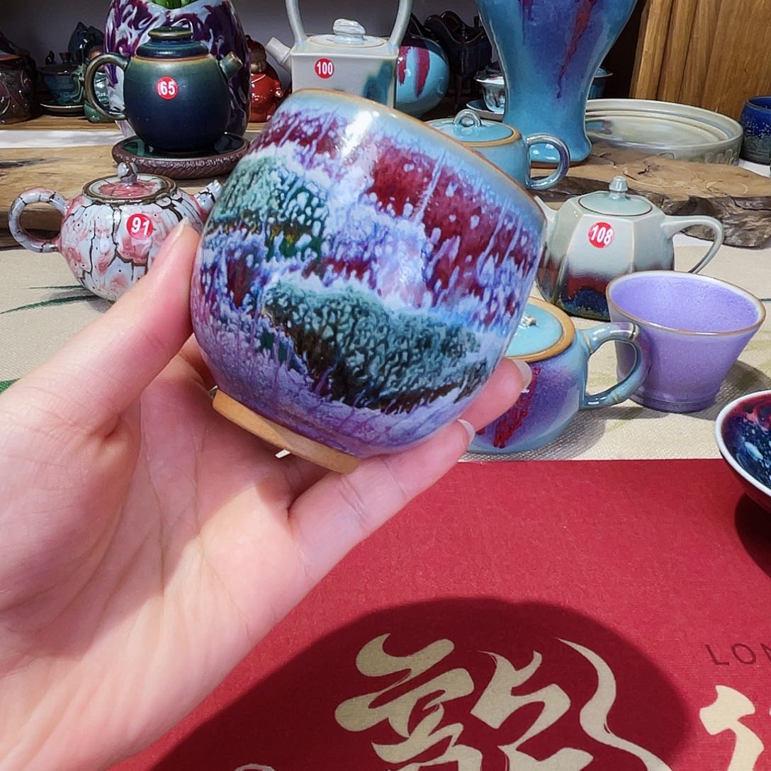 壶禹州钧瓷艺术作品