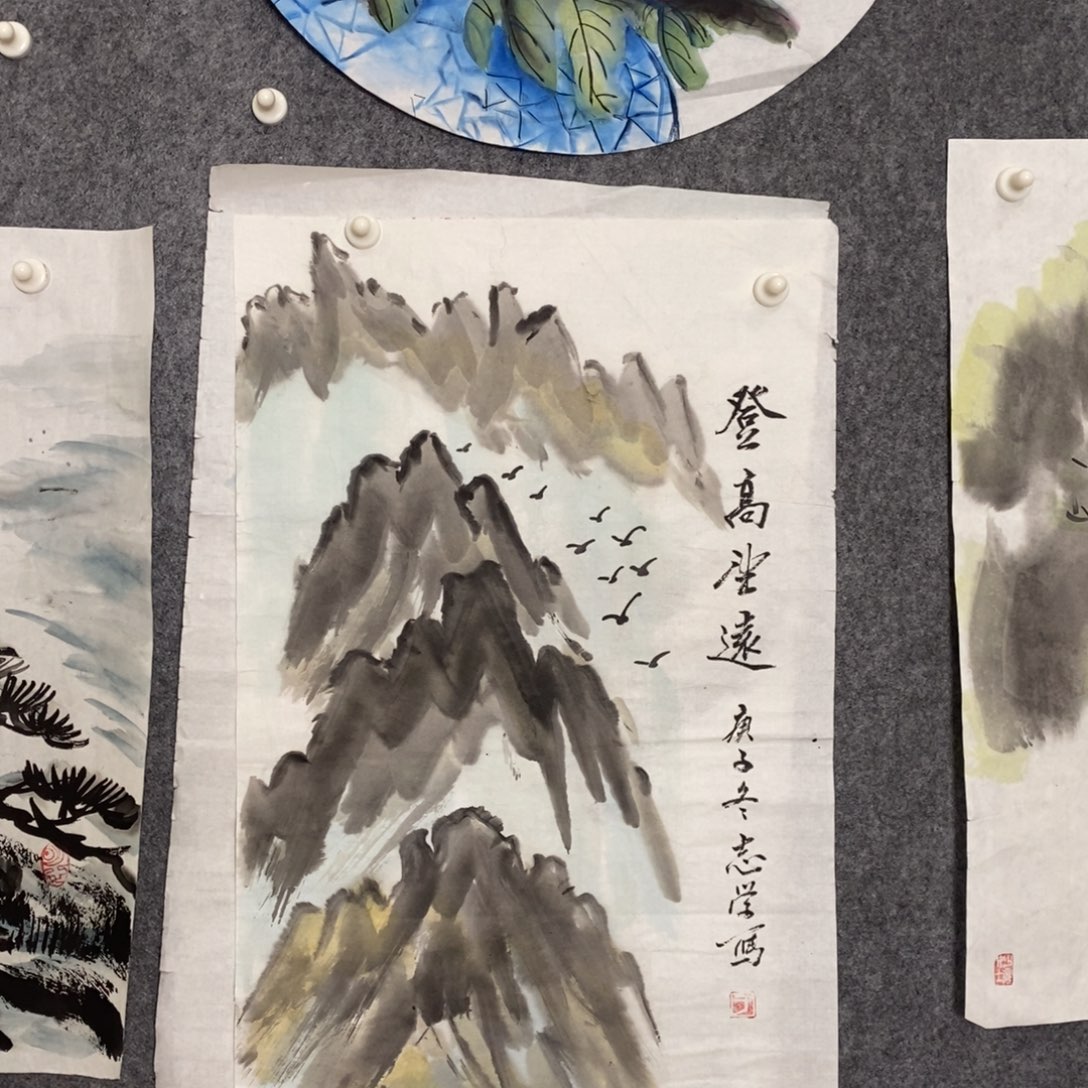 国画手写手绘国画作品121