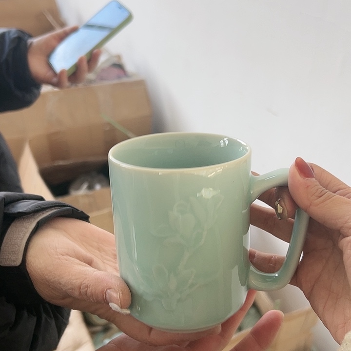 小米茶器龙泉青瓷