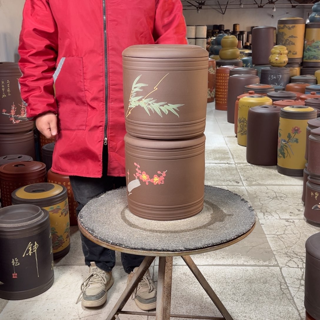 紫砂茶叶罐茶叶罐