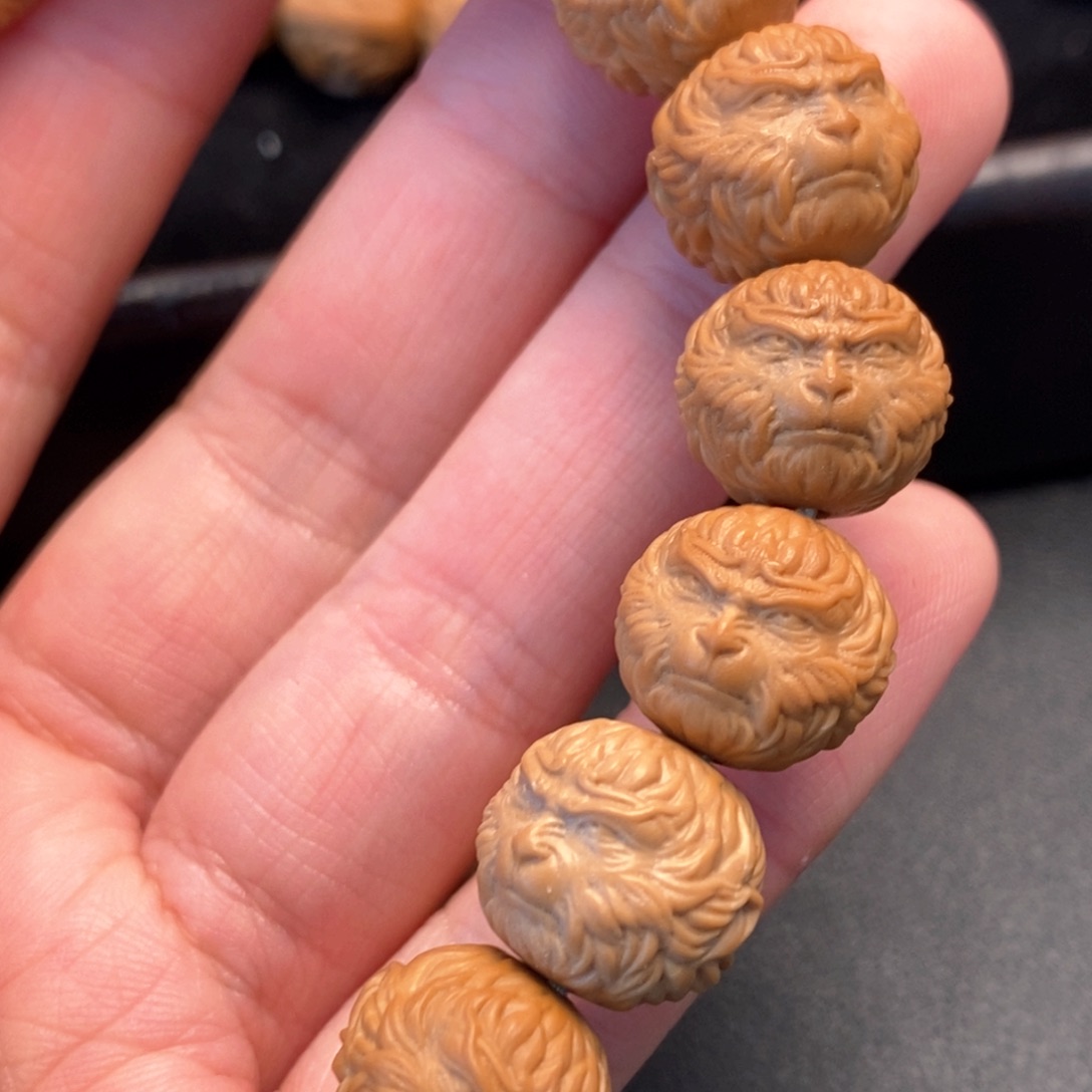 猴头核桃手串开**笑大胜