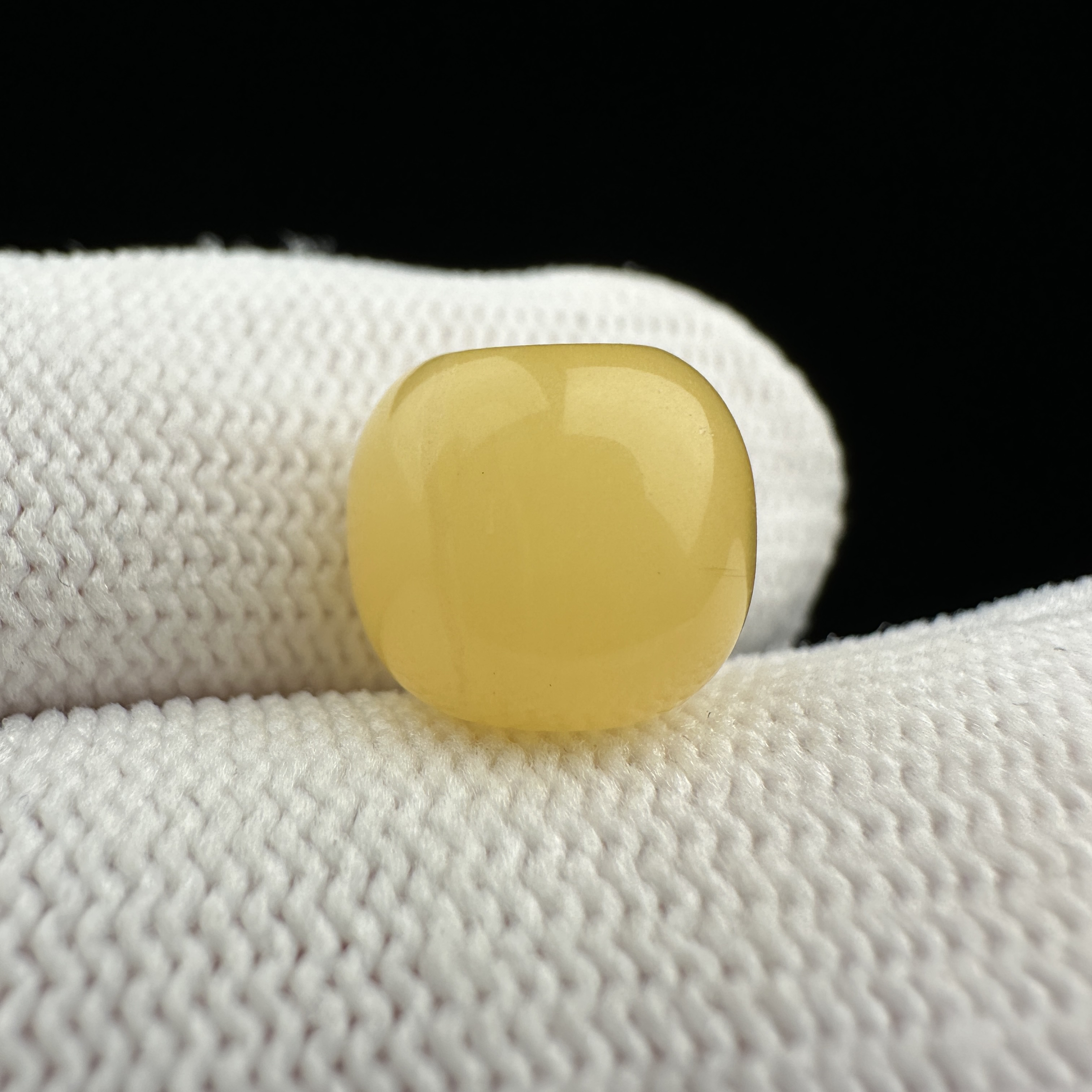 K3421天然原矿蜜蜡 老型墩子10.8*9.5mm支持复检假一罚十