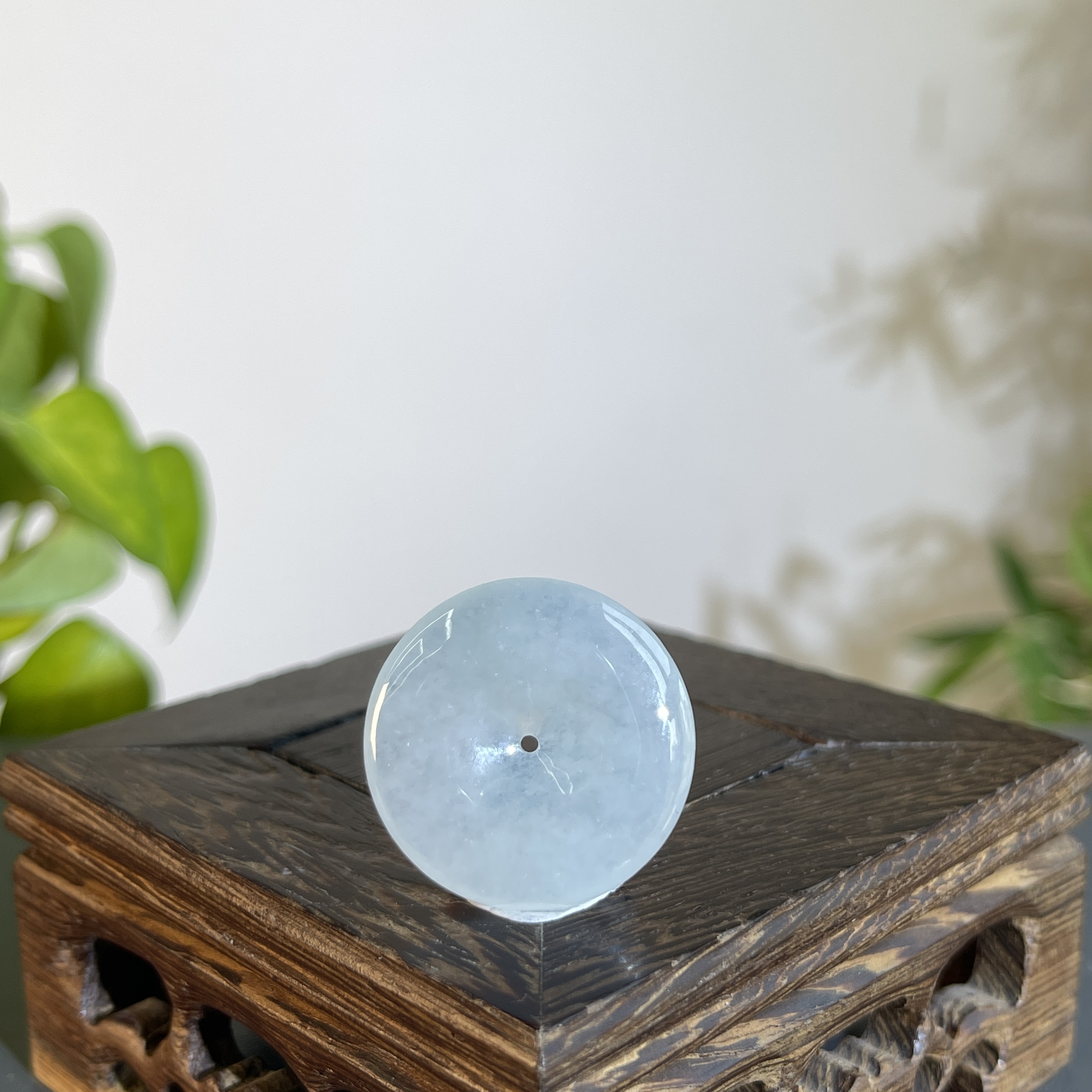 JTW20-72 天然缅甸翡翠A货 平安扣