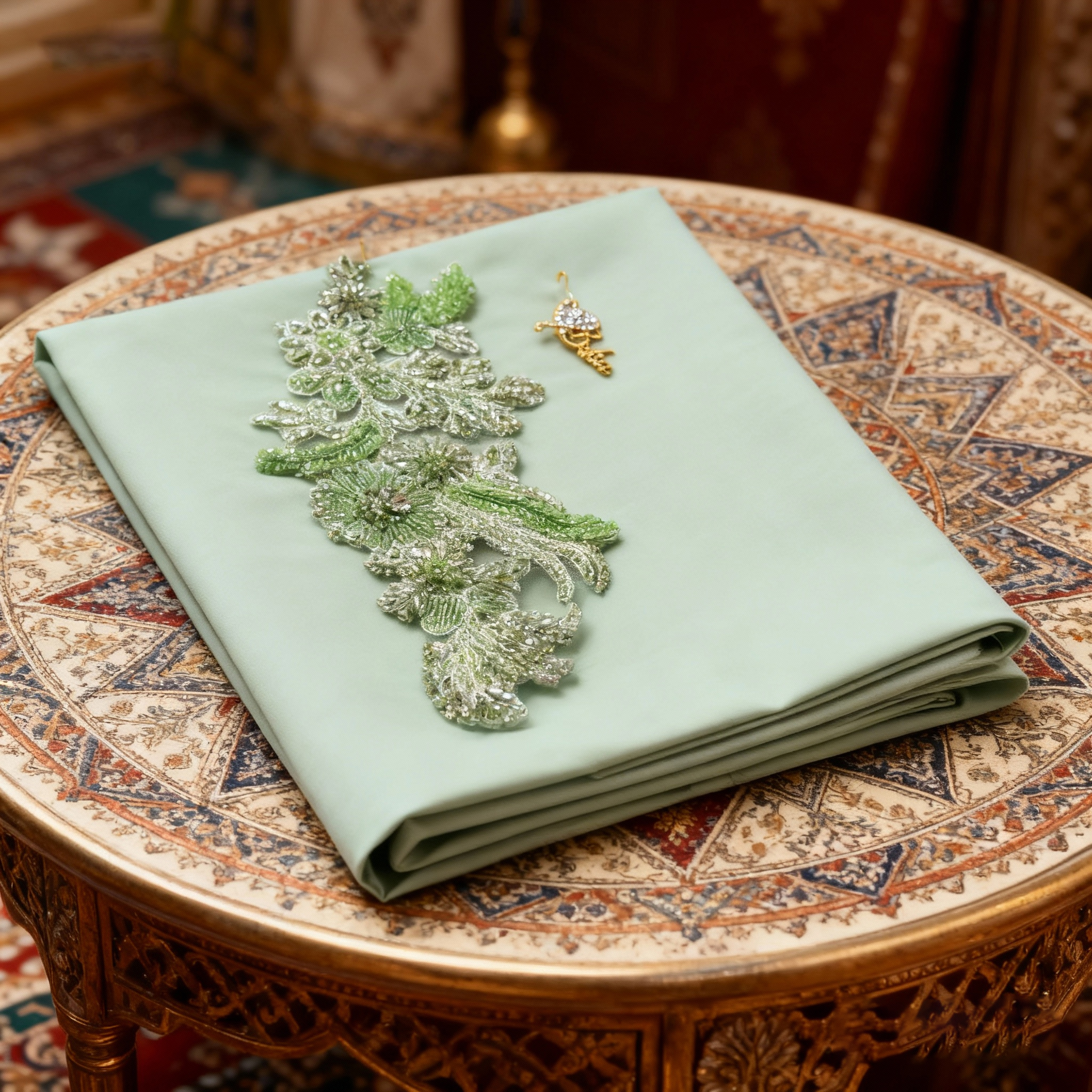 手工钉珠珠光亮片绣花礼服配饰辅料(baliza) Rahti