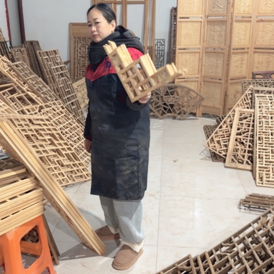 小***具香榧木特价一组包邮角花