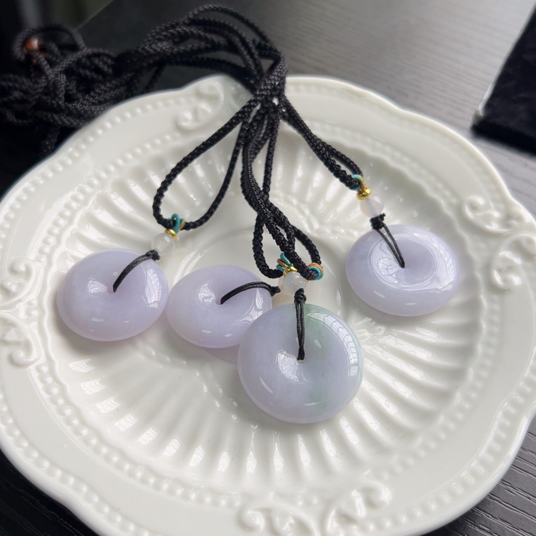 颈饰未镶嵌翡翠天然缅甸翡翠2