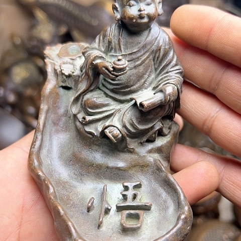 铜制文玩把玩物件