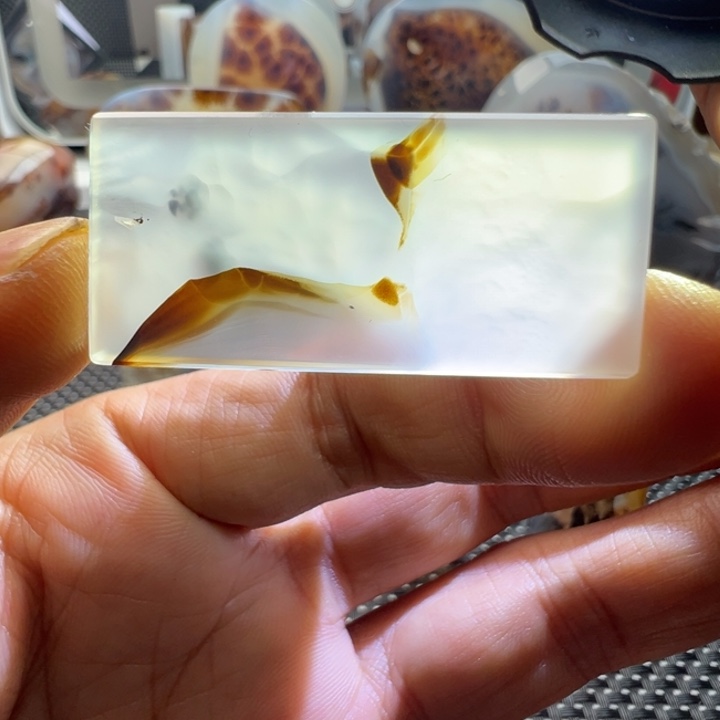 未镶嵌玛瑙/玉髓珠宝奇石