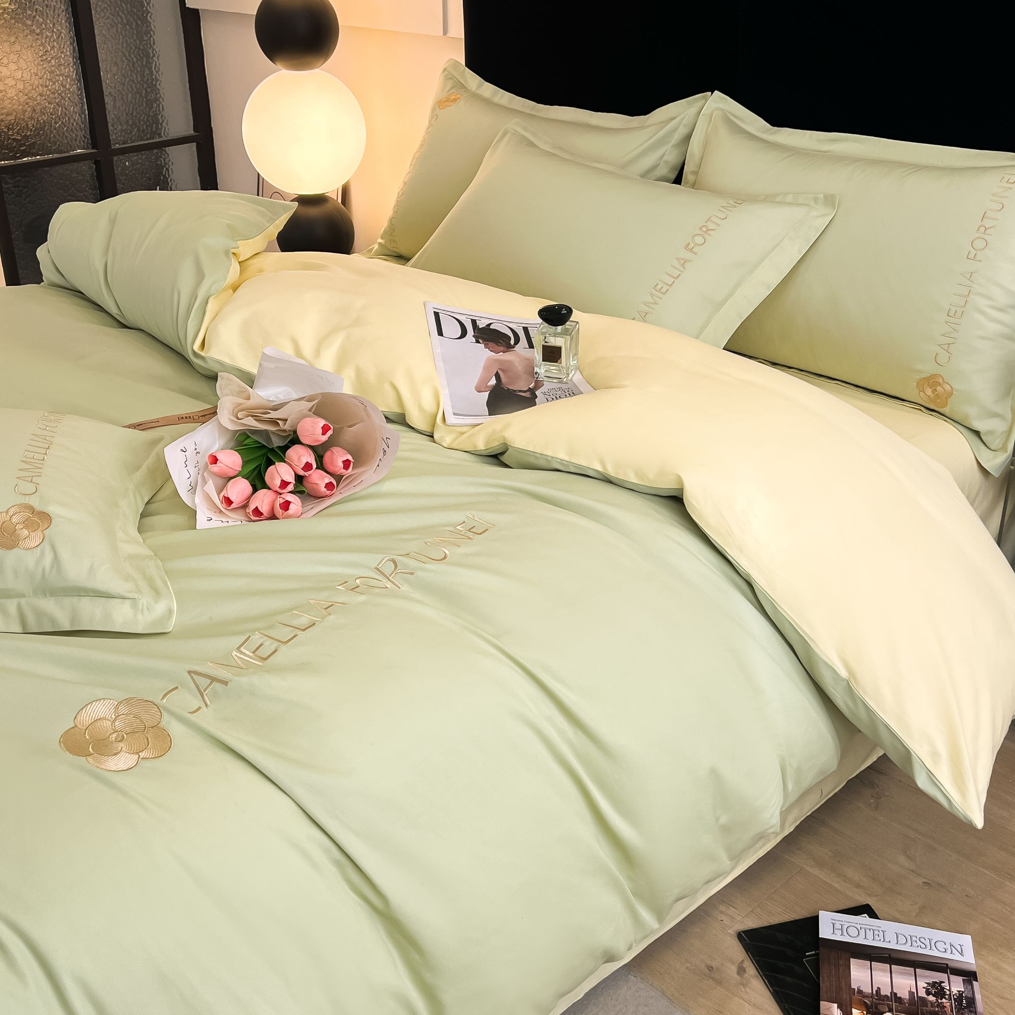 全棉刺绣纯色套件（标准）