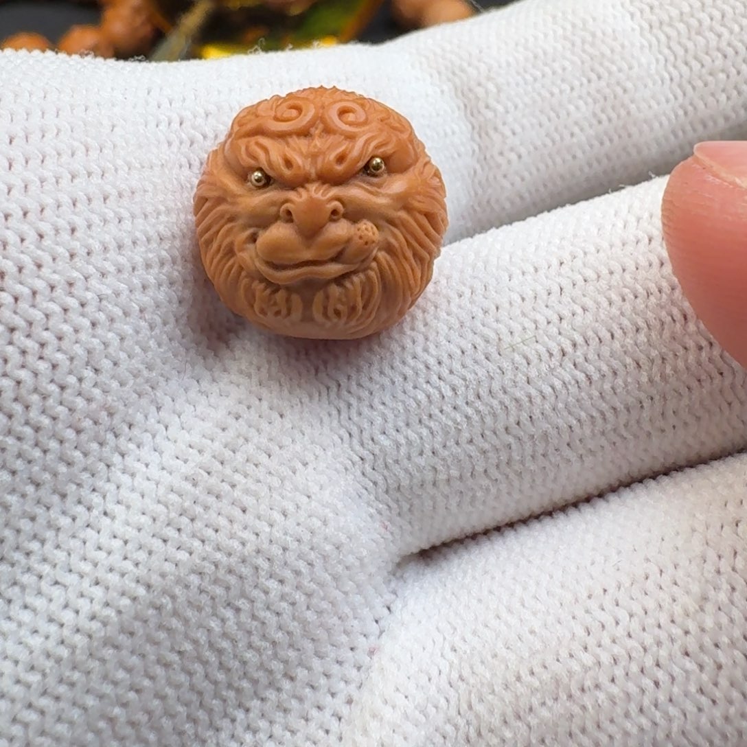 猴头核桃吊坠大圣