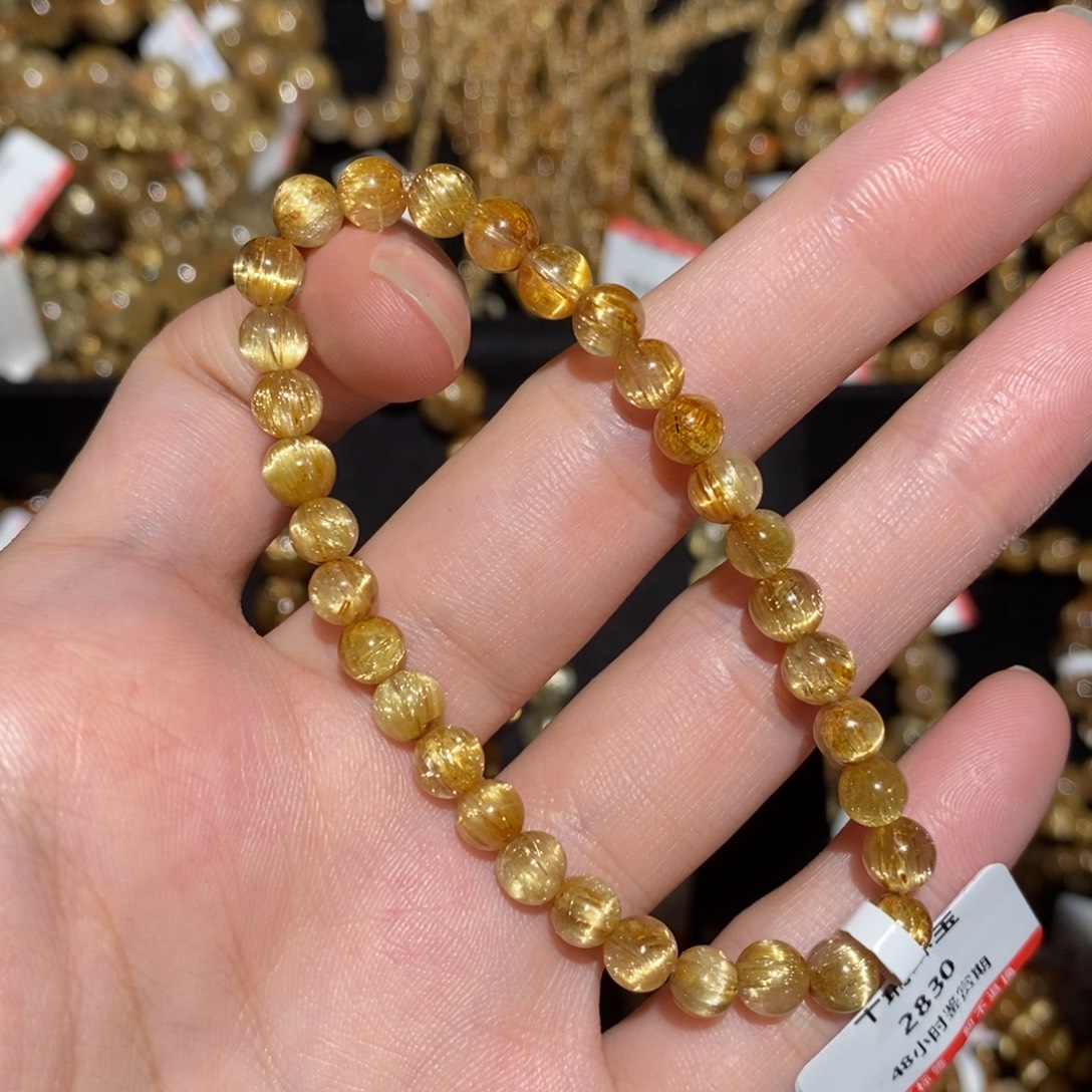 水晶手链未镶嵌手串