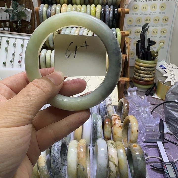 蛇纹石玉合金手镯