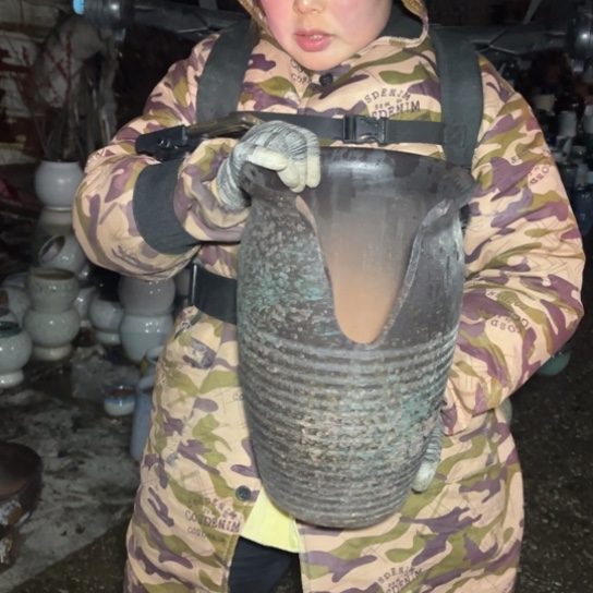 红陶口21高34正品