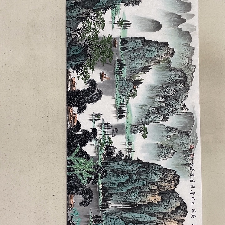 国画国画作品集的故事