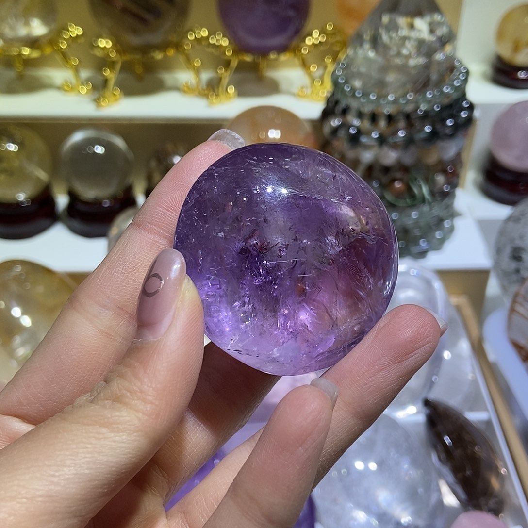 水晶未镶嵌珠宝半成品