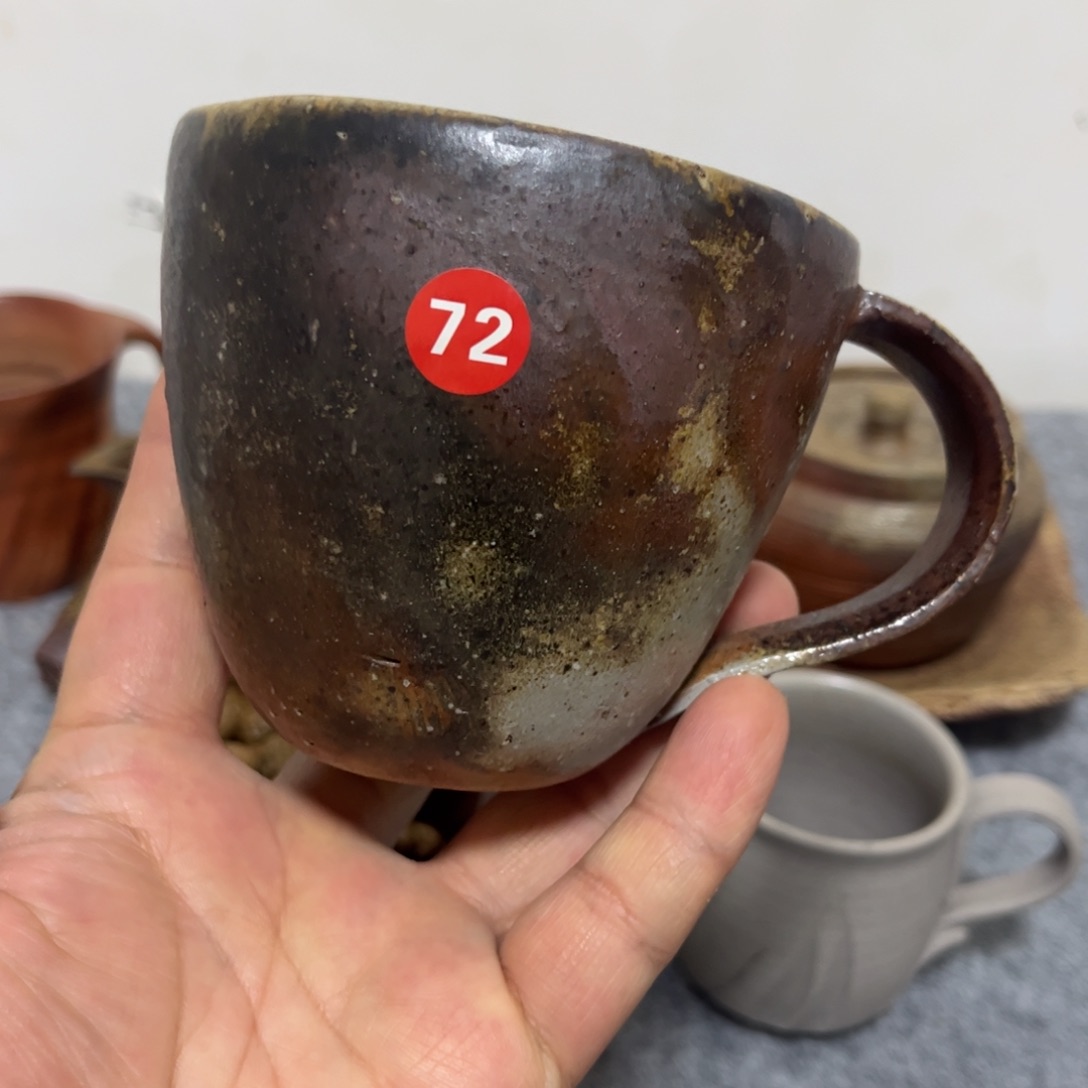 备前茶杯茶盘茶勺
