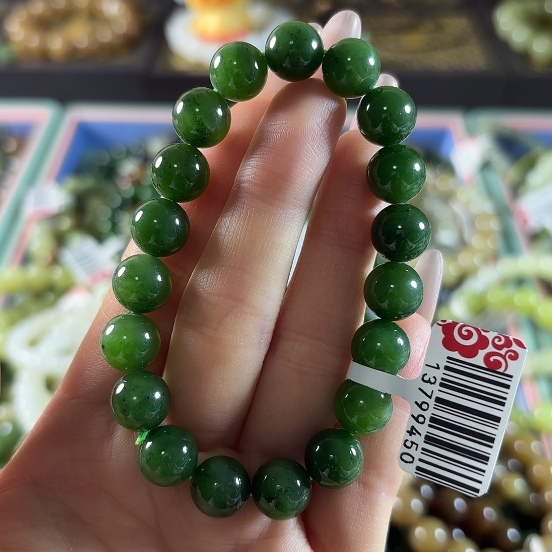 和田玉未镶嵌手链2