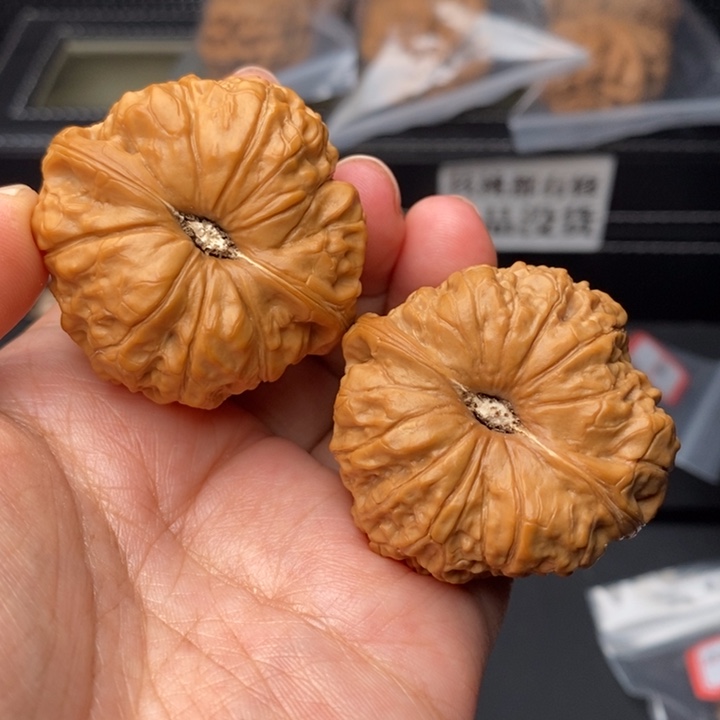 文玩核桃把件43南瓜