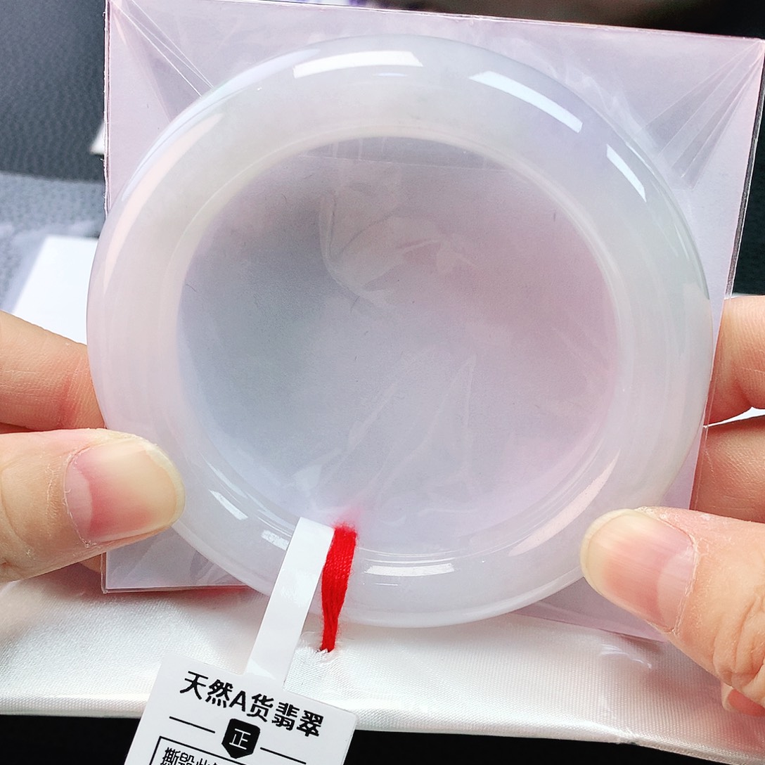 未镶嵌手镯（圆镯）翡翠56胖冰