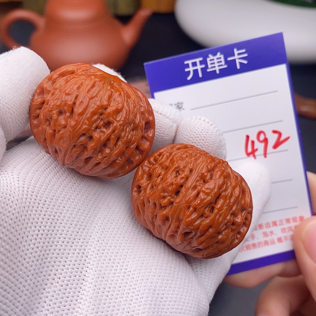 文玩核桃把件39铁锤492