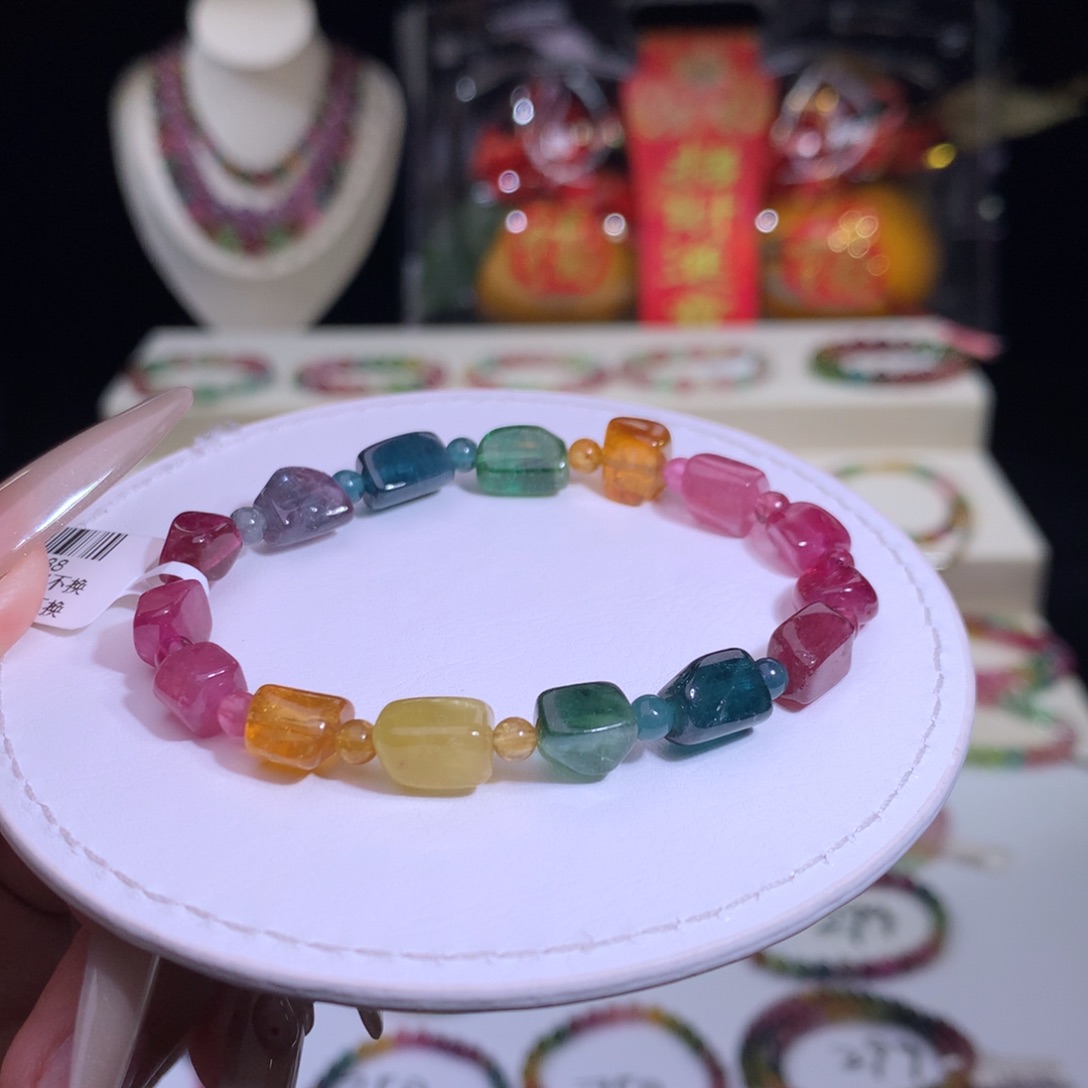 碧玺手链未镶嵌碧玺