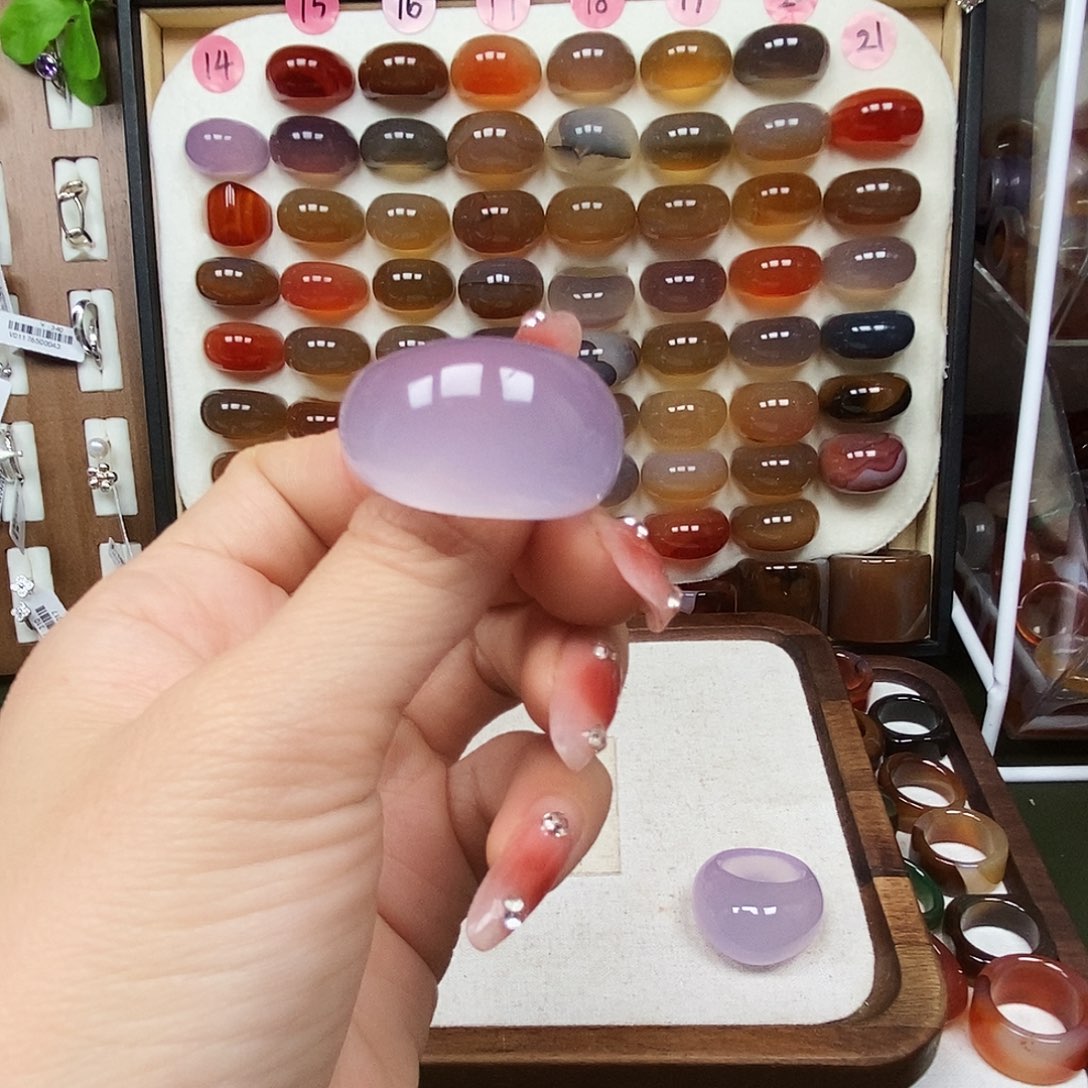 *****玛瑙/玉髓未镶嵌戒指