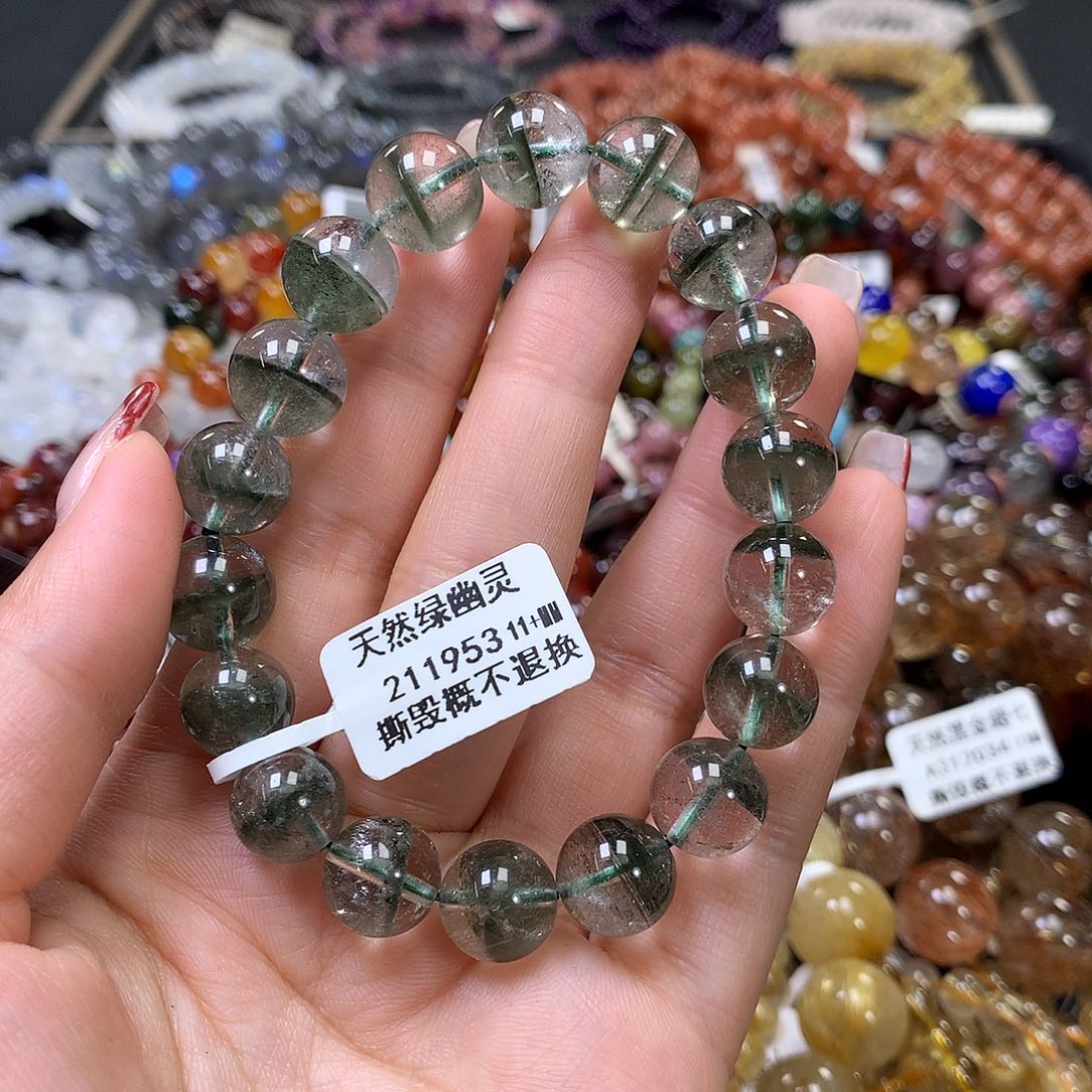 水晶手链未镶嵌，