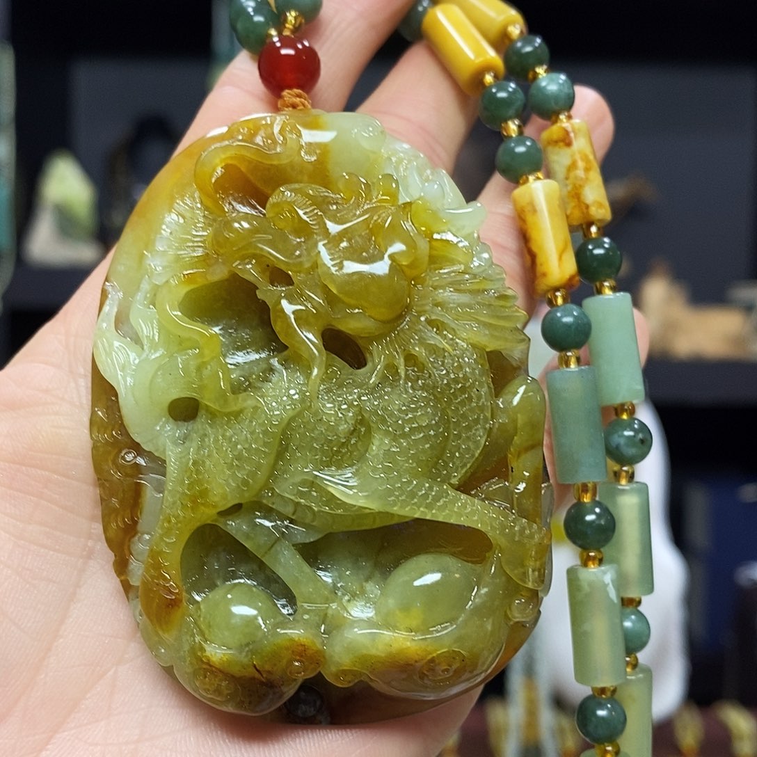 岫玉挂件吊坠未镶嵌