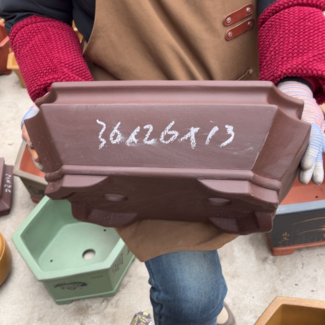 紫砂花盆盆景艺术