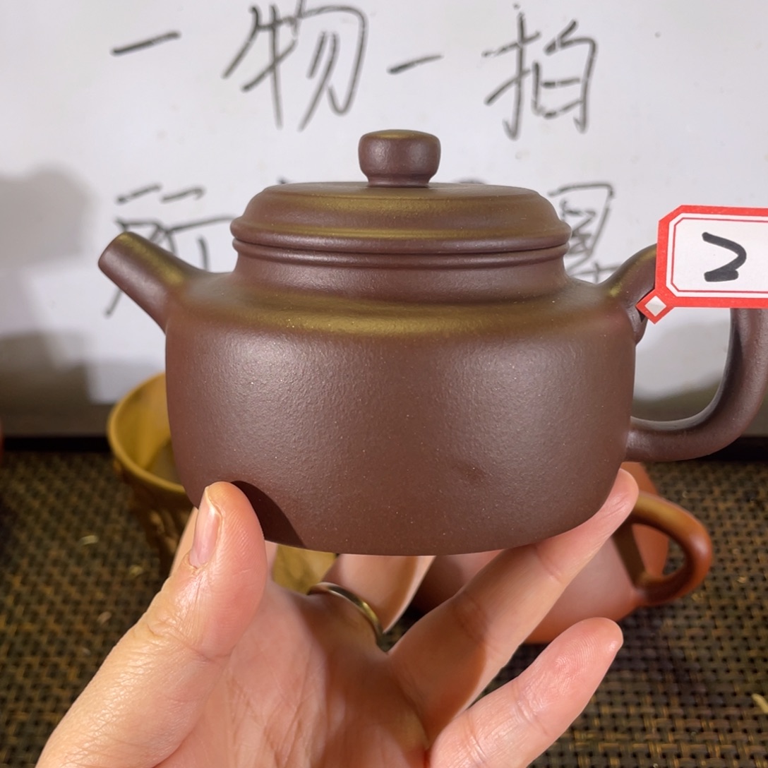 紫砂茶壶德钟全手