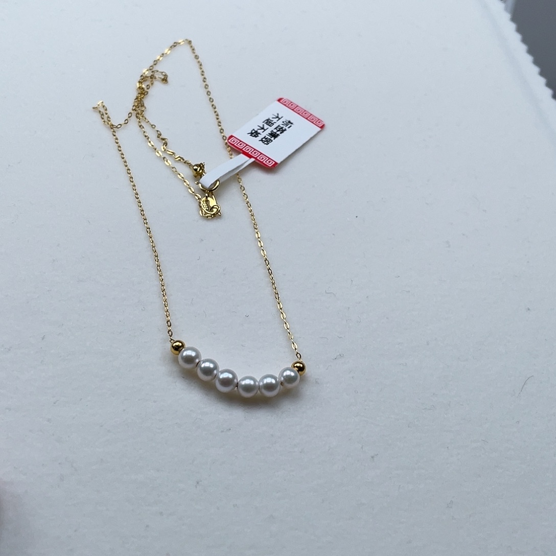 未镶嵌项链淡水珍珠829