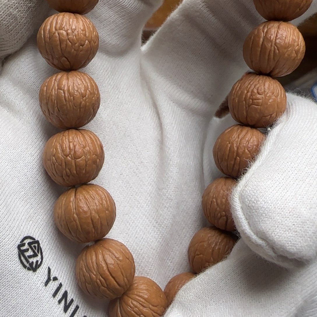 猴头核桃手串遵****人12大凤羽