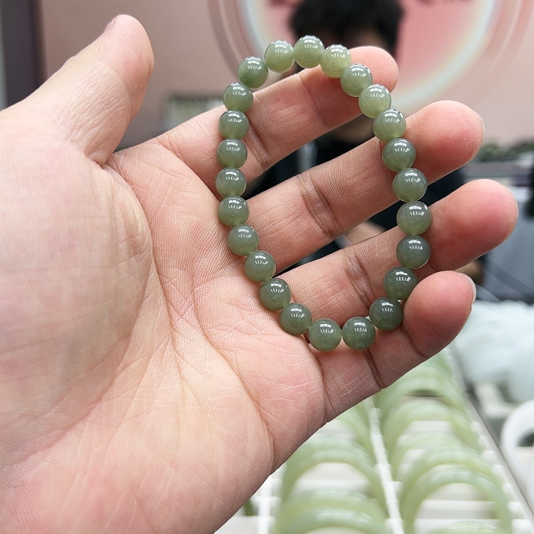 和田玉手串未镶嵌