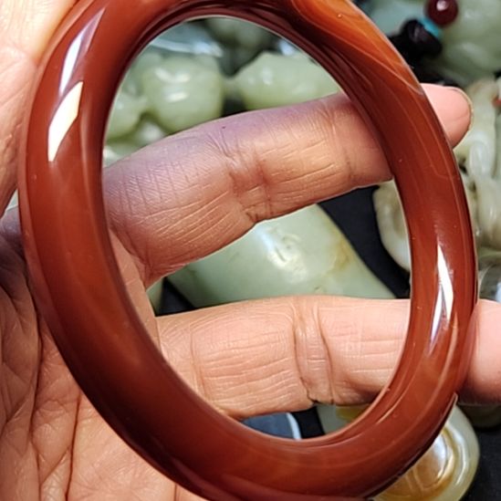 玛瑙/玉髓未镶嵌手镯