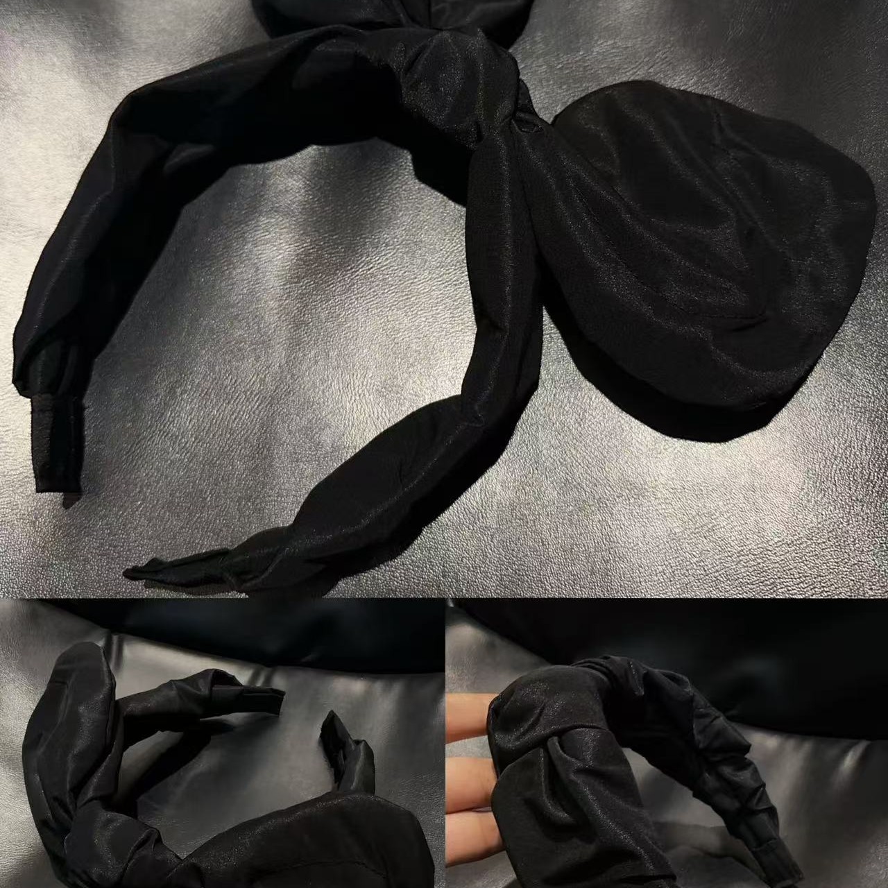 百变韩国大蝴蝶结发箍F112